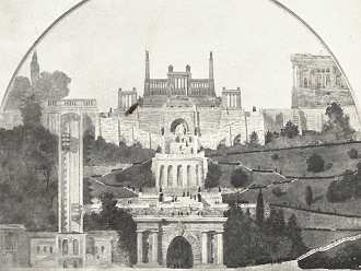 AZ ERZSÉBET-EMLÉKMŰ-PÁLYÁZAT<BR>
ZALA, BÁLINT ÉS JÁMBOR MŰVE<BR>
TIZEZER KORONÁS DÍJJAL KITÜNTETETT MŰ