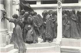 AZ ERZSÉBET-EMLÉKMŰ-PÁLYÁZAT<BR> RÉSZLET TELCS ÉS TŐRY MŰVÉBŐL