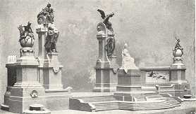 AZ ERZSÉBET-EMLÉKMŰ-PÁLYÁZAT DONÁTH GYULA MŰVE<BR>MEGVÉTELLEL KITÜNTETETT PÁLYAMŰ