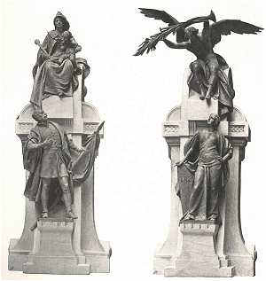 AZ ERZSÉBET-EMLÉKMŰ-PÁLYÁZAT RÉSZLET DONÁTH GYULA MŰVÉBŐL