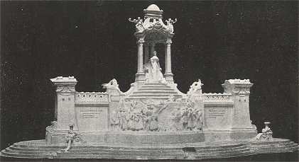 AZ ERZSÉBET-EMLÉKMŰ-PÁLYÁZAT<BR>MÁTRAI ÉS FÖRK MŰVE<BR>MEGVÉTELLEL KITÜNTETETT PÁLYAMŰ