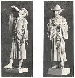 SZÁMADÓ GULYÁS, ISTEN ÉLTESSE<BR>NAGY KÁLMÁN TERRAKOTTA-MŰVE