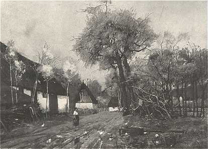 BERZOVAI TÁJKÉP<BR>PAÁL LÁSZLÓ OLAJFESTMÉNYE