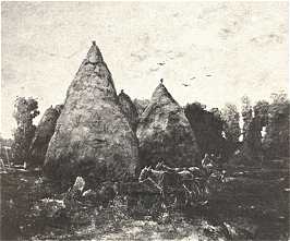 SZÉNABOGLYÁK<BR>PAÁL LÁSZLÓ OLAJFESTMÉNYE