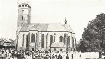 AZ. EPERJESI SZENT MIKLÓS-TEMPLOM DÉL FELŐL