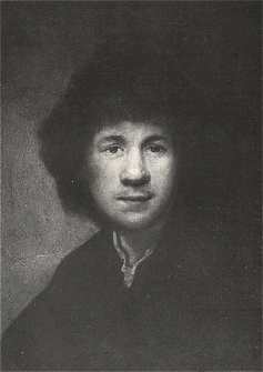 ÖNARCKÉP<BR>REMBRANDT FESTMÉNYE<BR>GRÓF ANDRÁSSY GYULA GYŰJTEMÉNYÉBŐL