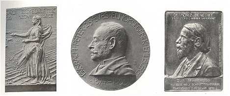 Plakett - Beck �. F�l�p m�ve&nbsp;&nbsp;&nbsp;&nbsp;&nbsp;Busbach P�ter eml�k�rme - Beck �. F�l�p m�ve&nbsp;&nbsp;&nbsp;&nbsp;&nbsp;Dr. Benedikt M. eml�k�rme - Telcs Ede m�ve