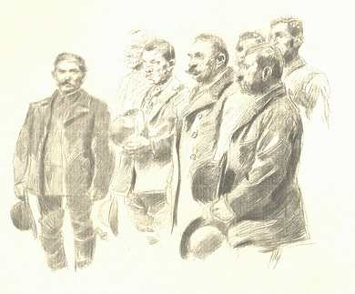 Tanulm�ny a szegedi �rv�zk�phez<BR> V�g� P�l ceruzarajza