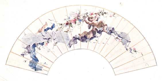 LEGYEZŐ GIACOMO FAVRETTO VIZFESTMÉNYE GLÜCK FRIGYES GYŰJTEMÉNYÉBŐL