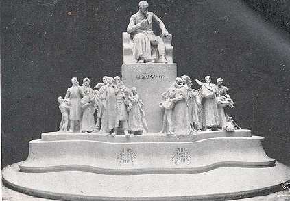 A  V�R�SMARTY-SZOBOR P�LY�ZATKALL�S EDE �S M�RKUS G�ZA MINT�JA A 3000 KORON�S ELS� D�JJAL KIT�NTETETT KIVITELRE  ELFOGADOTT P�LYAM�