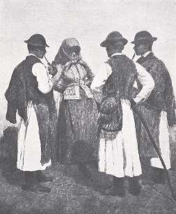 A VETÉLYTÁRSAK<BR>TULL ÖDÖN FESTMÉNYE<BR>AZ ESZTERHÁZY-FÉLE VÍZFESTMÉNY-DÍJ NYERTESE