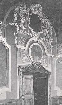 A PANNONHALMI FŐAPÁTSÁG RÉGI EBÉDLŐTERME RÉSZLET AZ ÉSZAKI OLDALRÓL