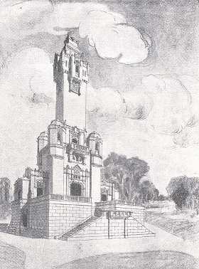 KILÁTÁSI TORONY TANULMÁNY <BR>KANN GYULA TERVRAJZA