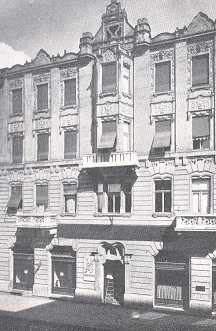 LAKÓHÁZ BUDAPESTEN, A CSÁKY-UTCÁBAN <BR>KANN GYULA MŰVE