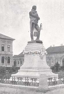 SZOBORTALAPZAT <BR>KANN GYULA MŰVE