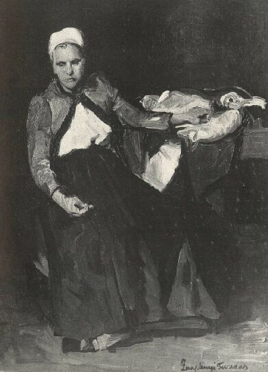 PARASZTASSZONY ZEMPLÉNYI TIVADAR FESTMÉNYE