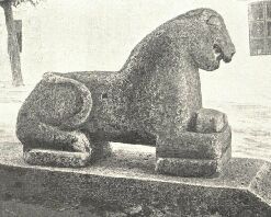 ROMÁNKORI OROSZLÁN SZEPESHELYEN