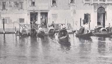 TRAGHETTO GlACOMO FAVRETTO FESTMÉNYE AZ OLASZ KIRÁLYI CSALÁD KÉPTÁRÁBAN