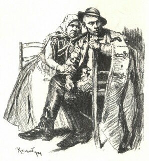 A CSÁRDÁBAN REINHARD KÁROLY RAJZA