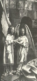 ÉNEKLŐ ANGYALOK RÉSZLET A BÁRTFAI KRISZTUS SZÜLETÉSE OLTÁRÁRÓL