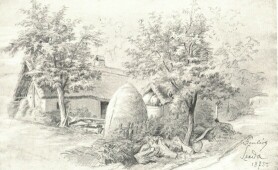 FALURÉSZLET SZADÁN SZEMLÉR MIHÁLY RAJZA