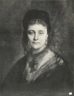 ANDRÁSSY KATINKA GRÓFNÉ LENBACH OLAJFESTMÉNYE ANDRÁSSY GYULA GRÓF GYŰJTEMÉNYÉBŐL