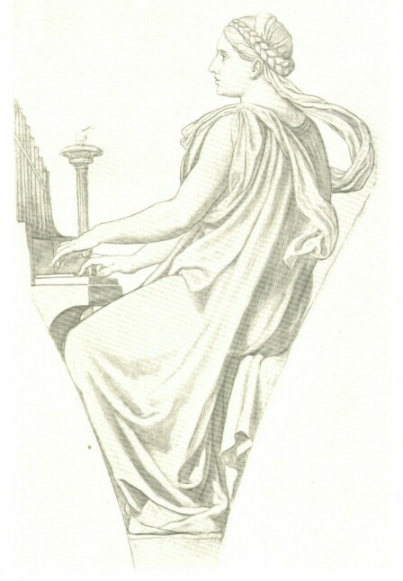 ZENE LOTZ KÁROLY KARTÓNRAJZA AZ EGYETEMI KÖNYVTÁR SZÁMÁRA