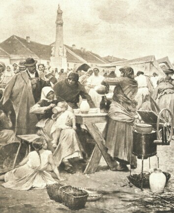 LACIKONYHA DEÁK-EBNER LAJOS FESTMÉNYE A MUCSARNOK TÉLI TÁRLATÁN