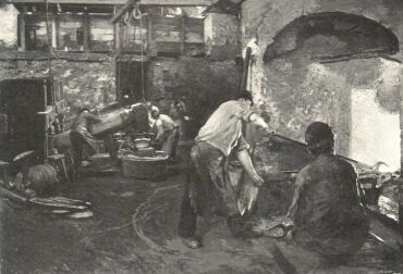 MUNKÁBAN SKUTEZKY DÖME OLAJFESTMÉNYE A KIS ÁLLAMI ARANYÉREM NYERTESE