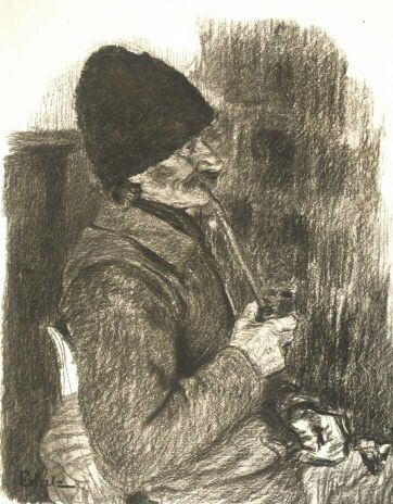 TANULMÁNY GLATZ OSZKÁR RAJZA