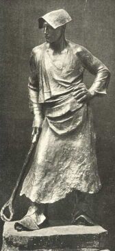 HÁMORMUNKÁS CONSTANTIN MEUNIER BRONZMŰVE