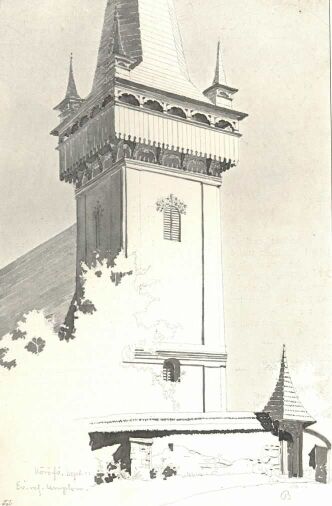 A K�R�SF�I TEMPLOM BENK� ISTV�N RAJZA