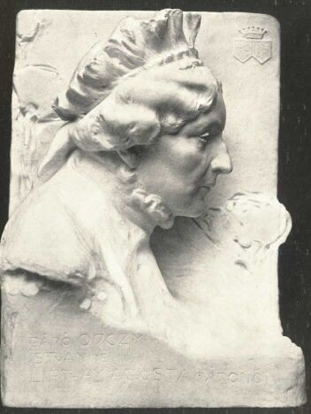 BÁRÓ ORCZY ISTVÁNNÉ ARCKÉPE LIGETI MIKLÓS MŰVE