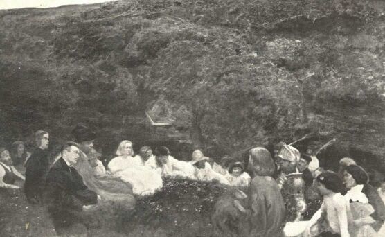 A HEGYI BESZ�D, 1897 FERENCZY K�ROLY OLAJFESTM�NYE