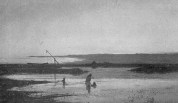 ALKONY A TISZÁN PETTENKOFEN ÁGOST OLAJFESTMÉNYE LIEBIG BÁRÓ GYŰJTEMÉNYÉBŐL