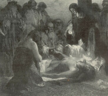 KRISZTUS SIRATÁSA HEGEDŰS LÁSZLÓ OLAJFESTMÉNYE A 2000 KORONÁS IPOLYI-DÍJ NYERTESE