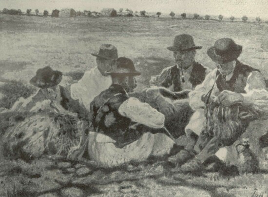 PIHENŐ TÜLL ÖDÖN VÍZFESTMÉNYE A 600 KORONÁS ESTERHÁZY-DÍJ NYERTESE