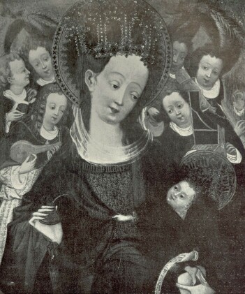 MADONNA VESZTFÁLIAI FESTŐ A XV. SZÁZADBÓL SZÉPMŰVÉSZETI MÚZEUM