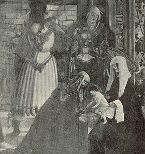 A HÁROM SZENT KIRÁLY HÓDOLATA SZÁRNYKÉP 1514-BŐL SZÉPMŰVÉSZETI MÚZEUM