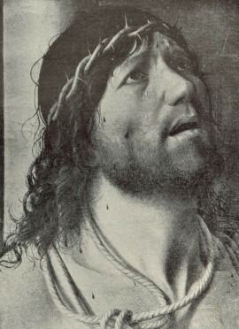 AZ OSZLOPHOZ KÖTÖTT KRISZTUS ANDREA SOLARIO FESTMÉNYE RICHMOND, COOK-GYŰJTEMÉNY