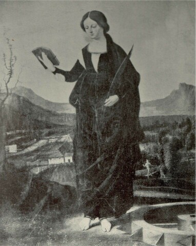 ALEXANDRIAI SZT. KATALIN MARCO BASAITI FESTMÉNYE SZÉPMŰVÉSZETI MÚZEUM