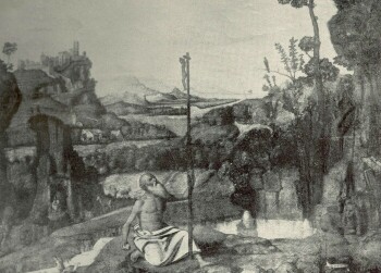 SZENT JEROMOS MARCO BASAITI (?) FESTMÉNYE SZÉPMŰVÉSZETI MÚZEUM