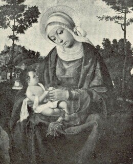 MADONNA ANDREA PREVITALI FESTMÉNYE SZÉPMŰVÉSZETI MÚZEUM