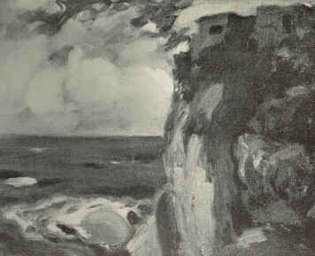 TENGERPART VASZARY JÁNOS OLAJFESTMÉNYE