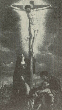 KRISZTUS A KERESZTFÁN BRUSASORCI FESTMÉNYE SZÉPMŰVÉSZETI MÚZEUM