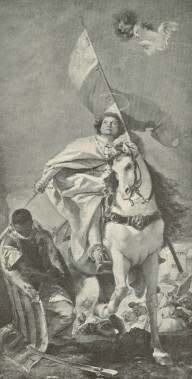 COMPOSTELLAI SZT. JAKAB GIOV. BATTISTA TIEPOLO FESTMÉNYE SZÉPMŰVÉSZETI MÚZEUM