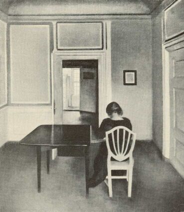 INTERIEUR VILH. HAMMERSHŐJ FESTMÉNYE