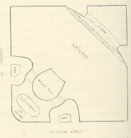AZ ÚJ SZÍNHÁZ ALAPRAJZA A NEMZETI SZÍNHÁZ TELKÉRE ALKALMAZVA