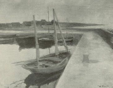 A KIKÖTŐ WILHELM SMITH FESTMÉNYE A TÉLI TÁRLAT KIS ARANYÉRMÉNEK NYERTESE