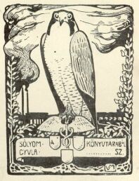 EX-LIBRIS VESZTRÓCZY MANÓ RAJZA